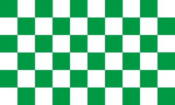 Show details for Green/White Checkered Flag Picture of Green/White Checkered Flag