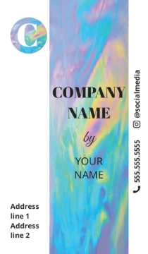 Show details for BC - Beauty & Spa 6 - 3.5" x 2" Single Sided Picture of BC - Beauty & Spa 6 - 3.5" x 2" Single Sided