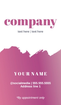 Show details for BC - Beauty & Spa 7 - 3.5" x 2" Single Sided Picture of BC - Beauty & Spa 7 - 3.5" x 2" Single Sided