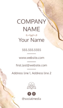 Show details for BC - Beauty & Spa 13 - 3.5" x 2" Single Sided Picture of BC - Beauty & Spa 13 - 3.5" x 2" Single Sided