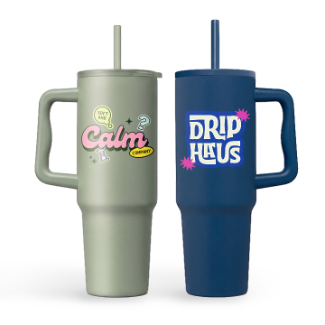Show details for Polar Pro - 40 oz. Double-Wall Recycled Stainless Steel Tumbler with Straw Picture of Polar Pro - 40 oz. Double-Wall Recycled Stainless Steel Tumbler with Straw