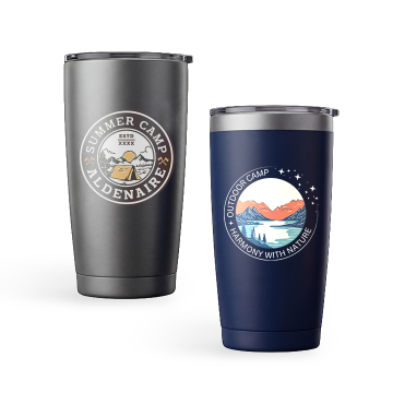 Show details for 18 oz. Stainless Steel Tumbler with Lid Picture of 18 oz. Stainless Steel Tumbler with Lid
