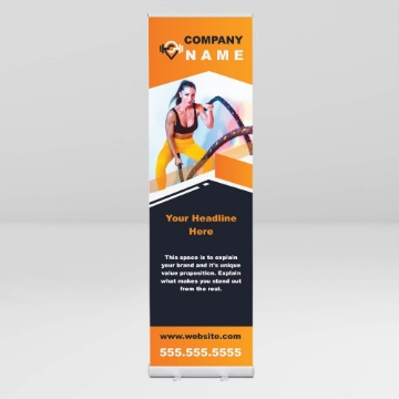 Show details for Retractable Trade Show 5 - 78" x 23" Picture of Retractable Trade Show 5 - 78" x 23"
