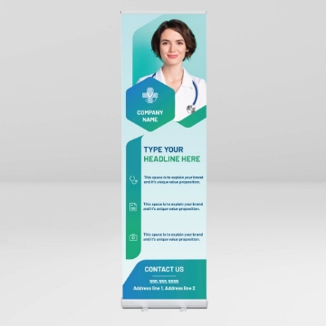 Show details for Retractable Trade Show 6 - 78" x 23" Picture of Retractable Trade Show 6 - 78" x 23"