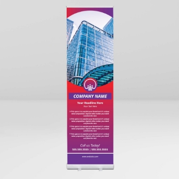Show details for Retractable Trade Show 7 - 78" x 23" Picture of Retractable Trade Show 7 - 78" x 23"