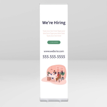 Picture of Now Hiring 10 - 78" x 23"