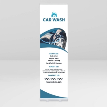 Picture of Business-Car wash-01 - 78" x 23"