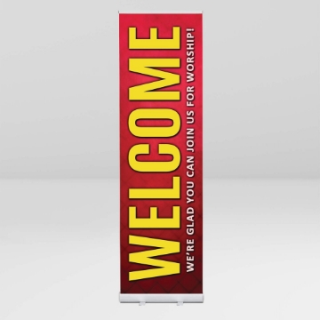 Picture of Welcome 10 - 78" x 23"