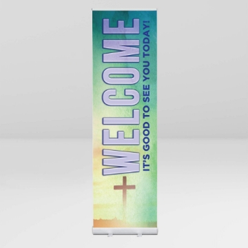Picture of Welcome 3 - 78" x 23"