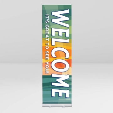 Picture of Welcome 9 - 78" x 23"