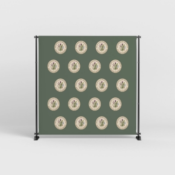 Picture of Repeating Logo 10 - 8ft x 8ft
